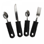 Afbeeldingen van Wellys GI-041880: 4-Delige Comfort Grips Senior Bestekset