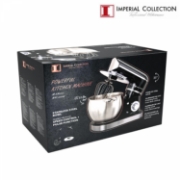 Image de Imperial Collection Batteur Sur Socle De 2200W Avec Bol À Mélanger En Acier Inoxydable De 8,5 L Noire