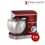Image de Imperial Collection Batteur Sur Socle De 2200W Avec Bol À Mélanger En Acier Inoxydable De 8,5 L Noire