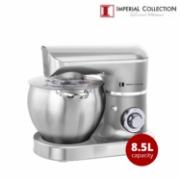 Image de Imperial Collection Batteur Sur Socle De 2200W Avec Bol À Mélanger En Acier Inoxydable De 8,5 L Noire