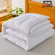 Image de Herzberg HG-24267WD: Couette Blanche De Qualité Hôtelière 4 Étoiles - 240x200cm