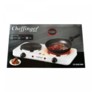 Image de Cheffinger CF-EHD1000 : Plaque chauffante électrique 1000W - Double