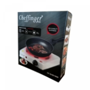 Image de Cheffinger CF-EHS1000 : Plaque chauffante électrique 1000W - Seul
