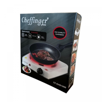 Show details for Cheffinger CF-EHS1000: 1000W Electric Hot Plate - Single Picture of Cheffinger CF-EHS1000: 1000W Electric Hot Plate - Single