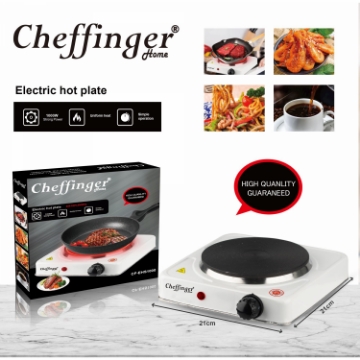 Show details for Cheffinger CF-EHS1000: 1000W Electric Hot Plate - Single Picture of Cheffinger CF-EHS1000: 1000W Electric Hot Plate - Single