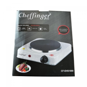 Show details for Cheffinger CF-EHS1000: 1000W Electric Hot Plate - Single Picture of Cheffinger CF-EHS1000: 1000W Electric Hot Plate - Single