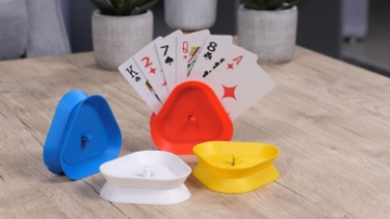 Show details for Wellys GI-179750: Set of 4 Playing Card Holders Picture of Wellys GI-179750: Set of 4 Playing Card Holders