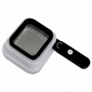 Image de Genius Ideas GI-087663 : Loupe pliable à 3 grossissements avec LED