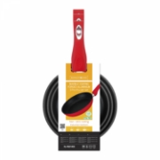 Image de Royalty Line RL-FM3F : Poêle à frire 3 pièces en aluminium forgé à revêtement marbré Rouge