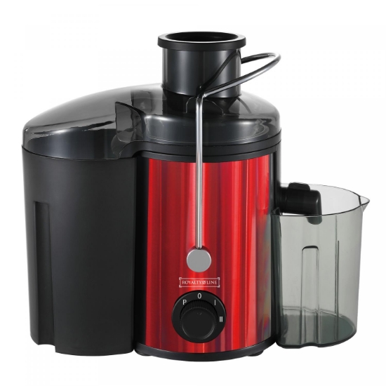 Image de Royalty Line RL-PJ19001RD: Extracteur de jus en acier inoxydable 15L - 700W - Rouge