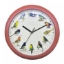 Image de Herzberg HG-03701: Horloge chant d'oiseau japonais - Bois