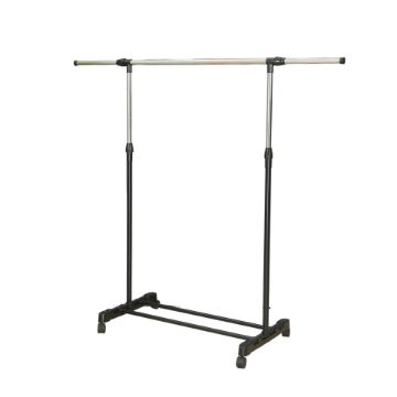 Show details for Herzberg HG-03268: Adjustable Single Rod Rolling Clothing Garment Rack Picture of Herzberg HG-03268: Adjustable Single Rod Rolling Clothing Garment Rack