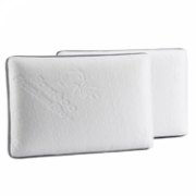 Image de Herzberg HG-3D6040: Oreiller en mousse à mémoire de forme en bambou