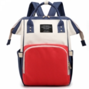 Picture of Herzberg HG-03114: Multifunction Mommy Diaper and Baby Bottle Bag - Multicolored