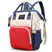 Picture of Herzberg HG-03114: Multifunction Mommy Diaper and Baby Bottle Bag - Multicolored