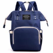 Image de Herzberg HG-03206: Sac multifonction pour couches et biberons - Bleu