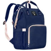 Image de Herzberg HG-03206: Sac multifonction pour couches et biberons - Bleu