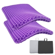 Image de Herzberg HG-03169: Coussin de siège en gel - violet