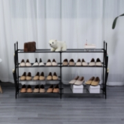 Picture of Herzberg HG-03312: 7- Layer Storage Shoe Rack (12x70cm) - Black