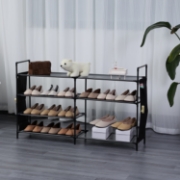 Picture of Herzberg HG-03312: 7- Layer Storage Shoe Rack (12x70cm) - Black