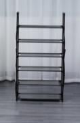 Image de Herzberg HG-03329: Étagère à Chaussures à 6 Niveaux (47 x 100cm) - Noir