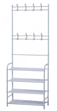 Show details for Herzberg 4-Tier Entryway Coat Rack and Hallway Storage Rack Organizer - 60x153cm Picture of Herzberg 4-Tier Entryway Coat Rack and Hallway Storage Rack Organizer - 60x153cm