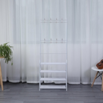Show details for Herzberg 4-Tier Entryway Coat Rack and Hallway Storage Rack Organizer - 60x153cm Picture of Herzberg 4-Tier Entryway Coat Rack and Hallway Storage Rack Organizer - 60x153cm