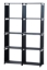 Picture of Herzberg HG-03343: 8-Layer Multi-purpose Bookshelf and Storage Rack (85x125cm) - Black