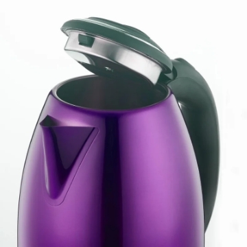 Show details for Herzberg HG-5011PUR: 1.8L 1500W Stainless Steel ElectricKettle - Purple Picture of Herzberg HG-5011PUR: 1.8L 1500W Stainless Steel ElectricKettle - Purple