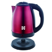 Image de Herzberg HG-5011RED: Bouilloire électrique 1.8L 1500W en acier inoxydable - Rouge