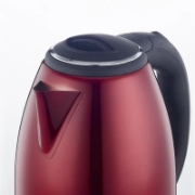 Image de Herzberg HG-5011RED: Bouilloire électrique 1.8L 1500W en acier inoxydable - Rouge