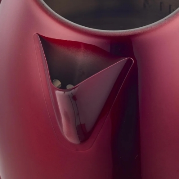 Show details for Herzberg HG-5011RED: 1.8L 1500W Stainless Steel ElectricKettle - Red Picture of Herzberg HG-5011RED: 1.8L 1500W Stainless Steel ElectricKettle - Red