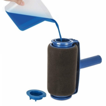 Show details for Herzberg HG-04395: Paint Roller Set with Paint Container Picture of Herzberg HG-04395: Paint Roller Set with Paint Container