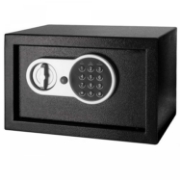 Image de Herzberg HG-03855: Coffre-fort Électronique Numérique En Acier À Double Pêne - 20x31x20cm