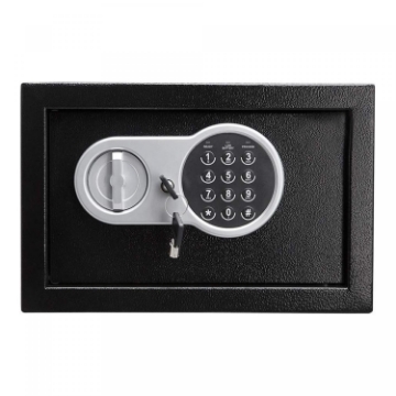 Show details for Herzberg HG-03855: Double Bolt Electronic Digital Steel Safe Box - 20x31x20cm Picture of Herzberg HG-03855: Double Bolt Electronic Digital Steel Safe Box - 20x31x20cm