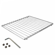 Image de Herzberg HG-03213: Grille De Cuisson Universelle Pour Four Et Grille À Sous-verre Réglable