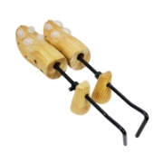 Image de Herzberg HG-03770: Stretcher et extenseur de chaussures réglable en bois à 2 voies - Femmes