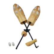 Image de Herzberg HG-03770: Stretcher et extenseur de chaussures réglable en bois à 2 voies - Femmes