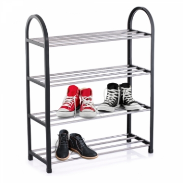 Show details for Herzberg HG-04500: 4 Tier Shoe Rack Organizer Picture of Herzberg HG-04500: 4 Tier Shoe Rack Organizer
