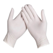 Image de Master Gloves: Paquet de 100 gants poudrés jetables en latex - Taille M