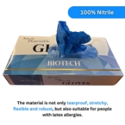 Image de Biotech BTS-00850 : Gants Jetables en Nitrile - Petits