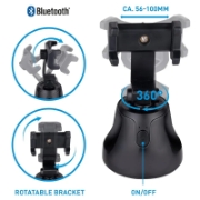 Image de Grundig ED-49803: Support de Téléphone Rotatif a 360°, Suivi du Visage/Objet Pour Vlogger