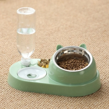 Show details for Herzberg HG-04197: Multifunctional Dual Pet Food & Water Despenser Picture of Herzberg HG-04197: Multifunctional Dual Pet Food & Water Despenser