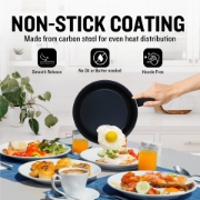 Image de Herzberg HG-04241: Batterie de Cuisine Antiadhésive 13 Pièces Avec Cuillère de Cuisine en Nylon