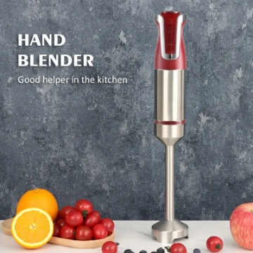 Show details for Royalty Line RL ESTM800RED: Powerful Red Stick Immersion Blender for Smoothies and Soups Picture of Royalty Line RL ESTM800RED: Powerful Red Stick Immersion Blender for Smoothies and Soups