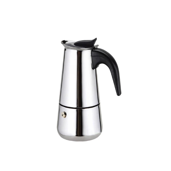 Image de Eisenbach EB-400CM: Cafetière Expresso en Acier Inoxydable - 4 Tasses