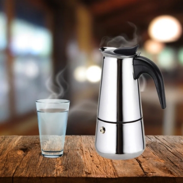 Show details for Eisenbach EB-400CM: S/S Cafetiere Expresso Coffee Maker- 4 Cups Picture of Eisenbach EB-400CM: S/S Cafetiere Expresso Coffee Maker- 4 Cups
