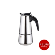 Image de Eisenbach EB-400CM: Cafetière Expresso en Acier Inoxydable - 4 Tasses