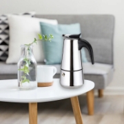 Image de Eisenbach EB-600CM: Cafetière Expresso en Acier Inoxydable - 6 Tasses