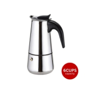 Image de Eisenbach EB-600CM: Cafetière Expresso en Acier Inoxydable - 6 Tasses